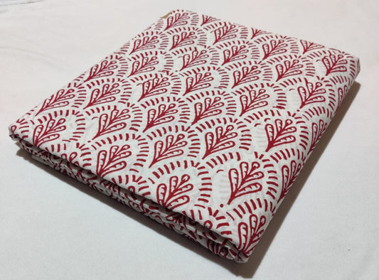 Pure Cotton Hand Block Printed Fabric - JBRBK12