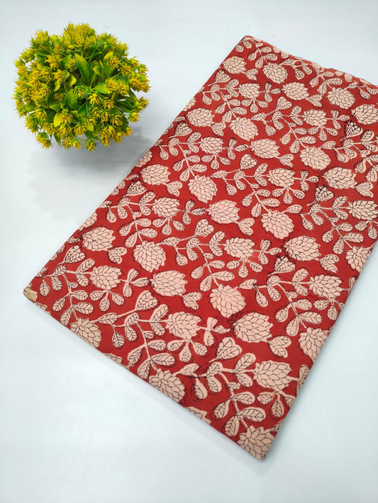 Bagru Hand block printed pure cotton fabric