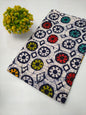 Batik print cotton fabric
