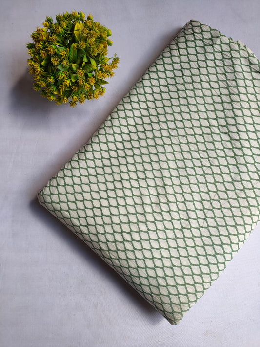 Sanganeri Print Pure Cotton Fabric - JBRJF2-36
