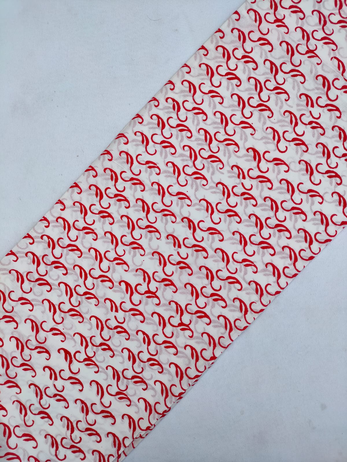 Jaipuri Pure Cotton Hand Block Printed Fabric In Running Length - JBRS348