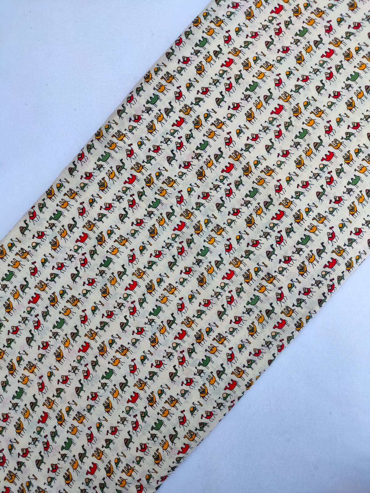 Sanganeri Print Pure Cotton Fabric - JBRJF409