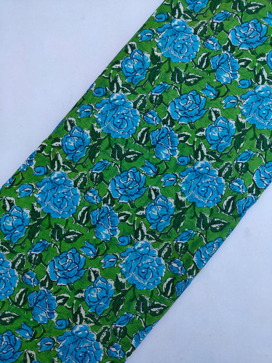 Sanganeri Print Pure Cotton Fabric - JBRJF381