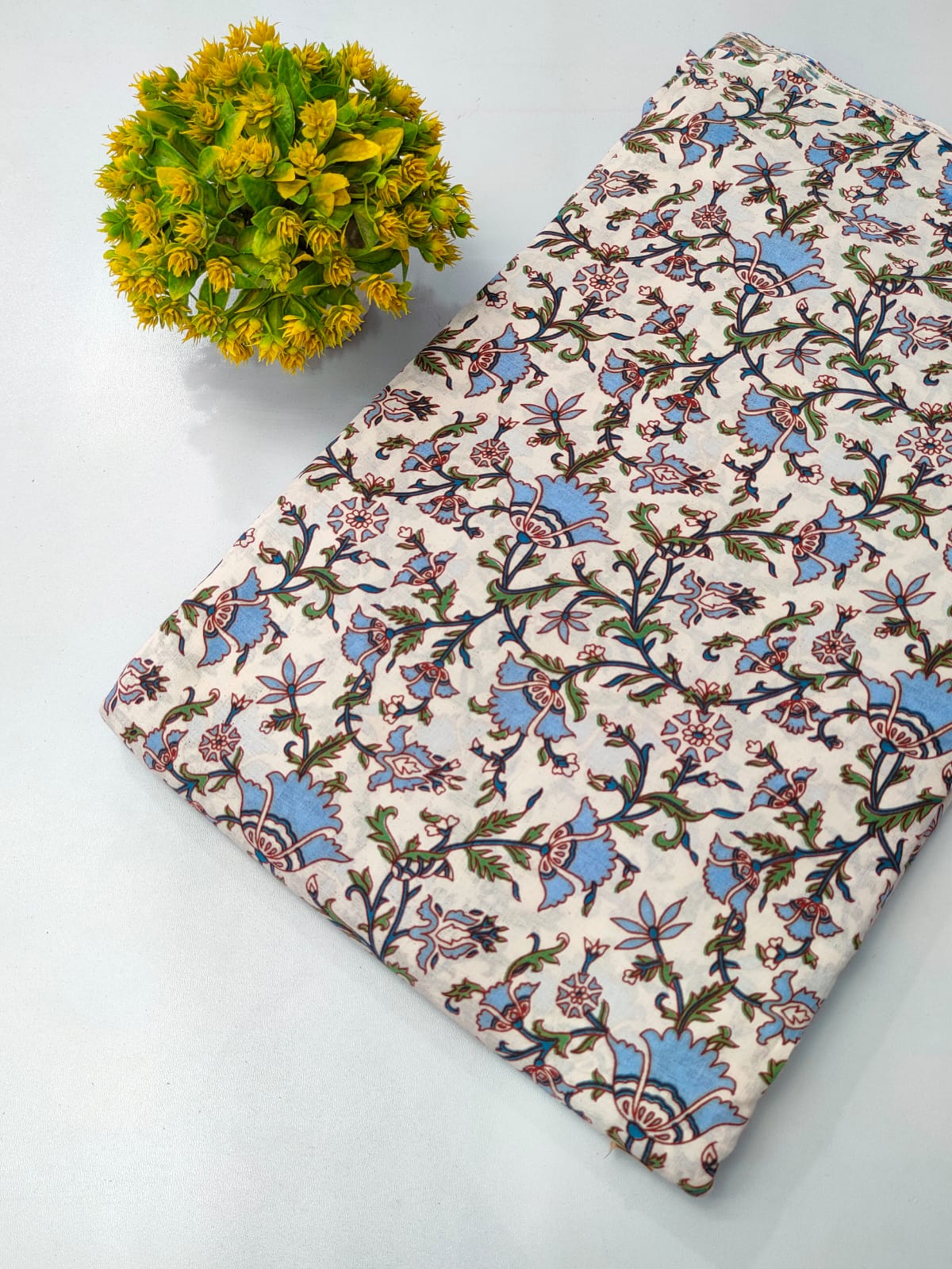 Sanganeri Hand Block Pure Cotton