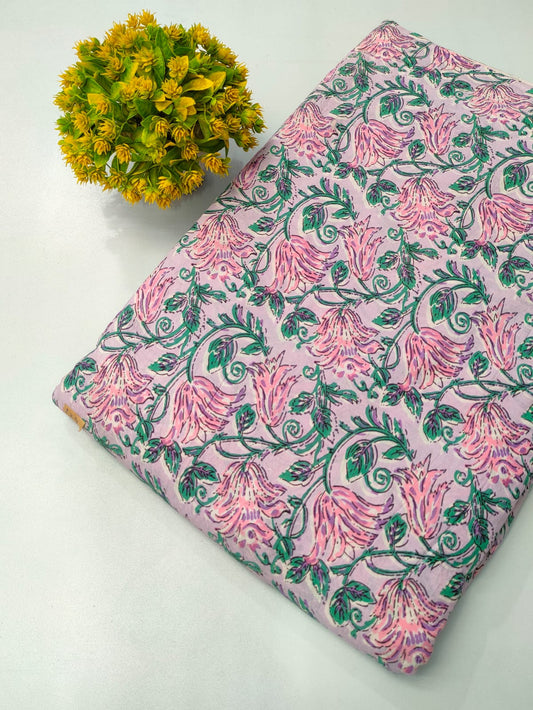Sanganeri Hand Block Pure Cotton