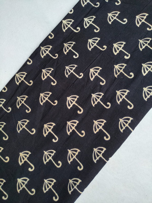Pure Cotton Hand Block Printed Fabric - JBRKBT18