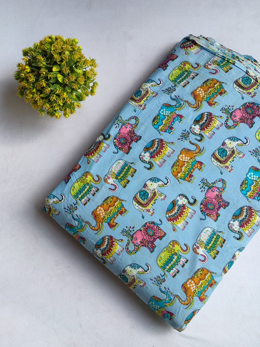 Sanganeri Print Pure Cotton Fabric - JBRJF1-1