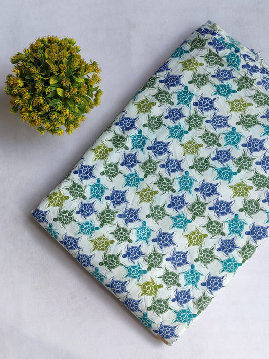 Sanganeri Print Pure Cotton Fabric - JBRJF1-10