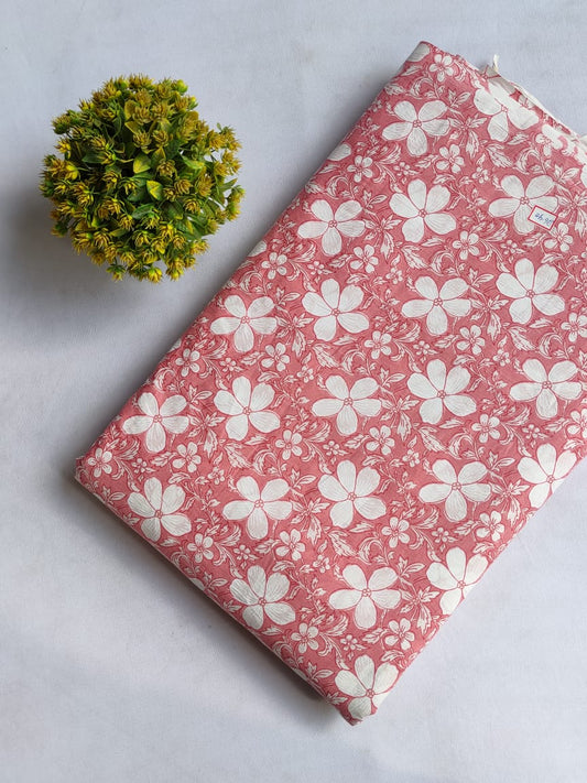 Sanganeri Print Pure Cotton Fabric - JBRJF1-9
