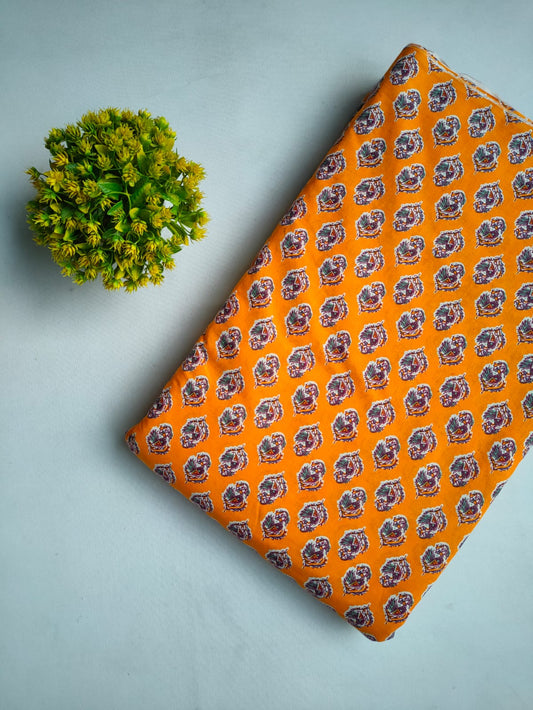 Sanganeri Print Pure Cotton Fabric - JBRSD40