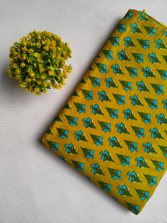 Sanganeri Print Pure Cotton Fabric - JBRSD6