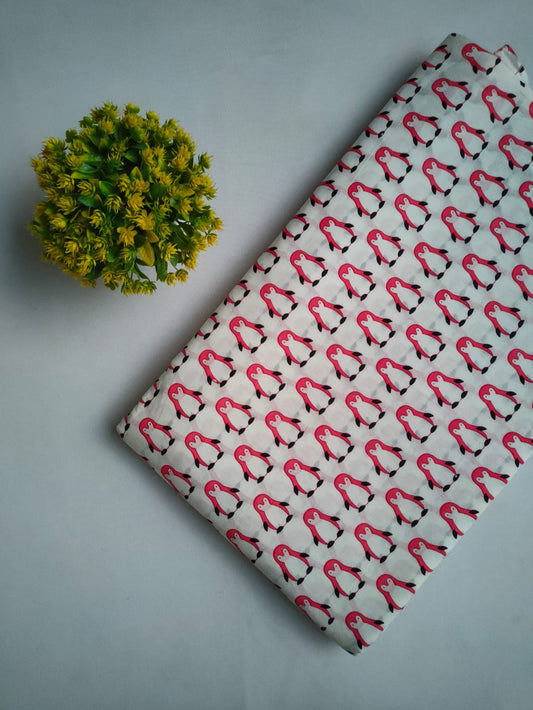 Sanganeri Print Pure Cotton Fabric - JBRSD60