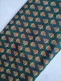Dark Green Floral Booti Screen Print Pure Cotton Fabric From Tulsi Prints