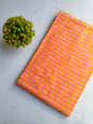 Pink and Yellow Lahariya Screen Print Pure Cotton Fabric From Tulsi Prints