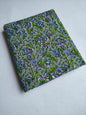 Grey Floral Vine Jaipuri Hand Block Print Pure Cotton Fabric From Tulsi Prints
