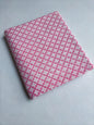 Pink Small Buti Jaipuri Hand Block Print Pure Cotton Fabric From Tulsi Prints