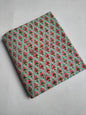 Mint Green Floral Boota Sanganeri Print Pure Cotton Fabric From Tulsi Prints
