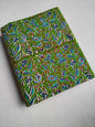 Green Floral Vine Jaipuri Hand Block Print Pure Cotton Fabric From Tulsi Prints