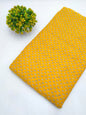 Yellow Small Buti Screen Print Pure Cotton Fabric From Tulsi Prints
