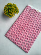 Pink Floral Boota Sanganeri Hand Block Print Pure Cotton Fabric Fabric From Tulsi Prints