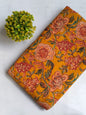 Hand Block Printed Pure Cotton Fabric In Running Length - JBRHS3