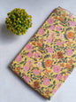 Hand Block Printed Pure Cotton Fabric In Running Length - JBRHS47