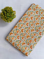 Hand Block Printed Pure Cotton Fabric In Running Length - JBRHS7