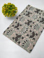 Sanganeri Hand Block Pure Cotton Fabric - JBRBKD154