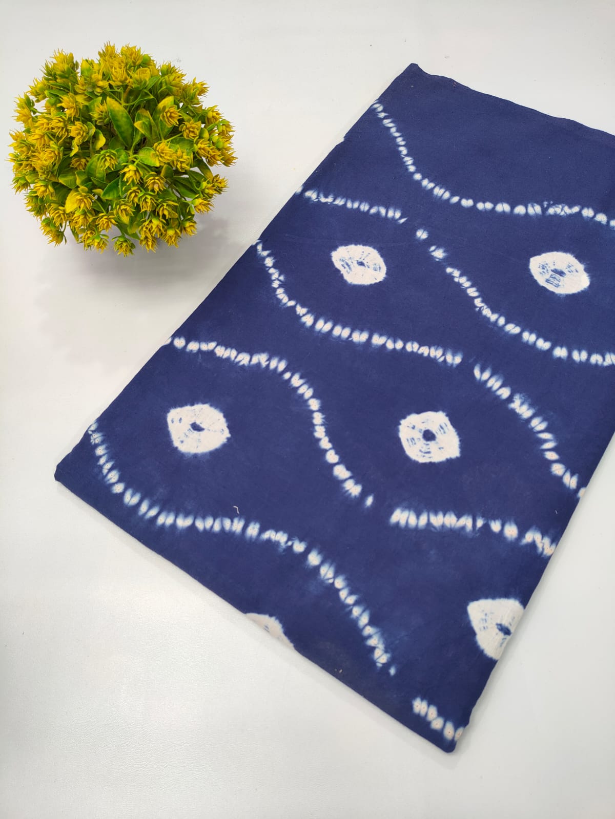 Shibori Tie and Dye Cotton Fabric