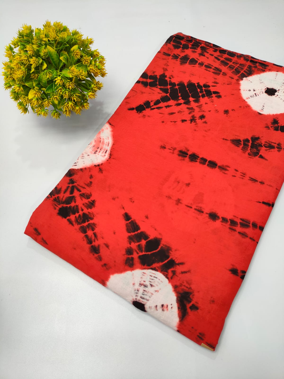 Shibori Tie and Dye Cotton Fabric