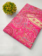 Soft cotton fabric for summer tulsi prints
