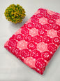 Soft cotton fabric for summer tulsi prints