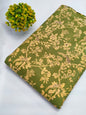 Soft cotton fabric for summer tulsi prints