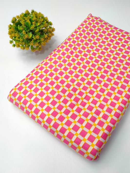 Latest cotton fabrics design