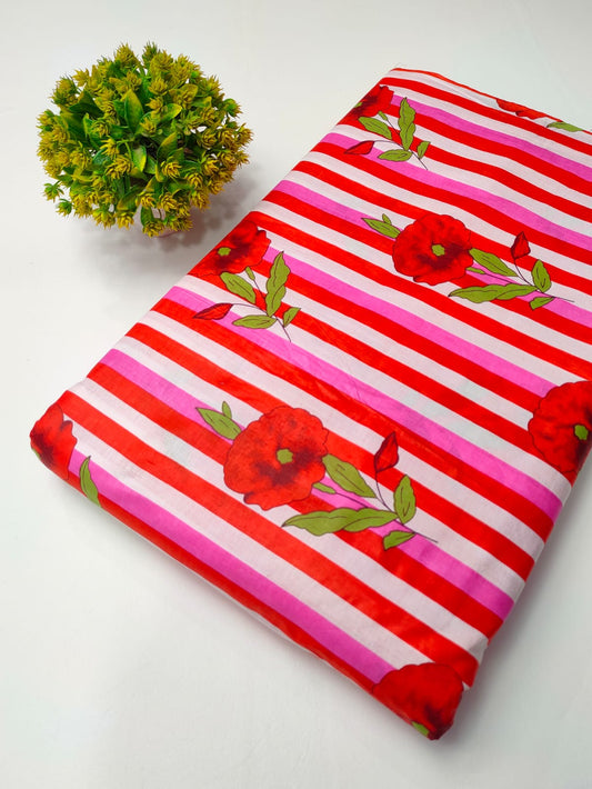 Latest cotton fabrics design