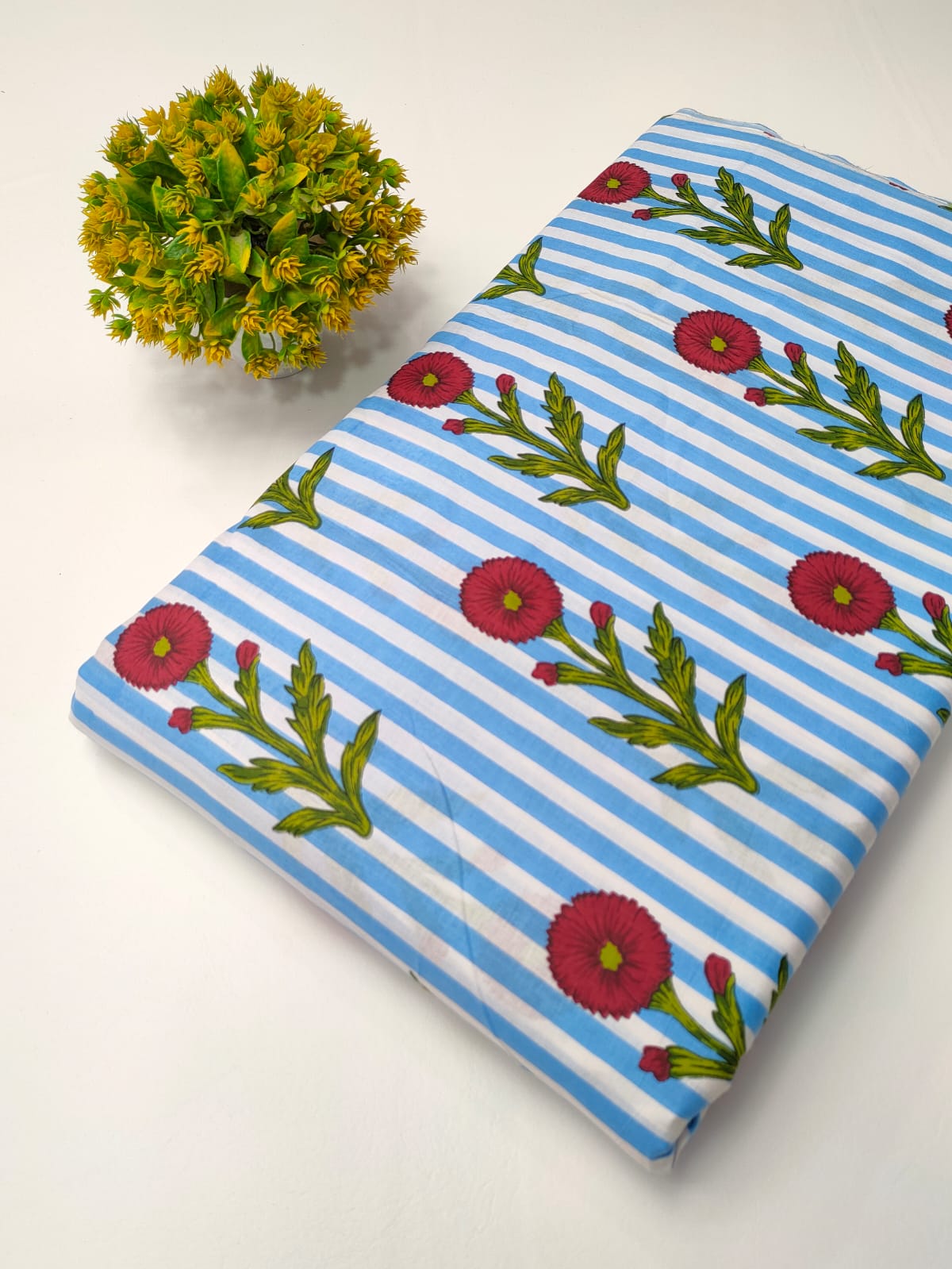 Latest cotton fabrics design