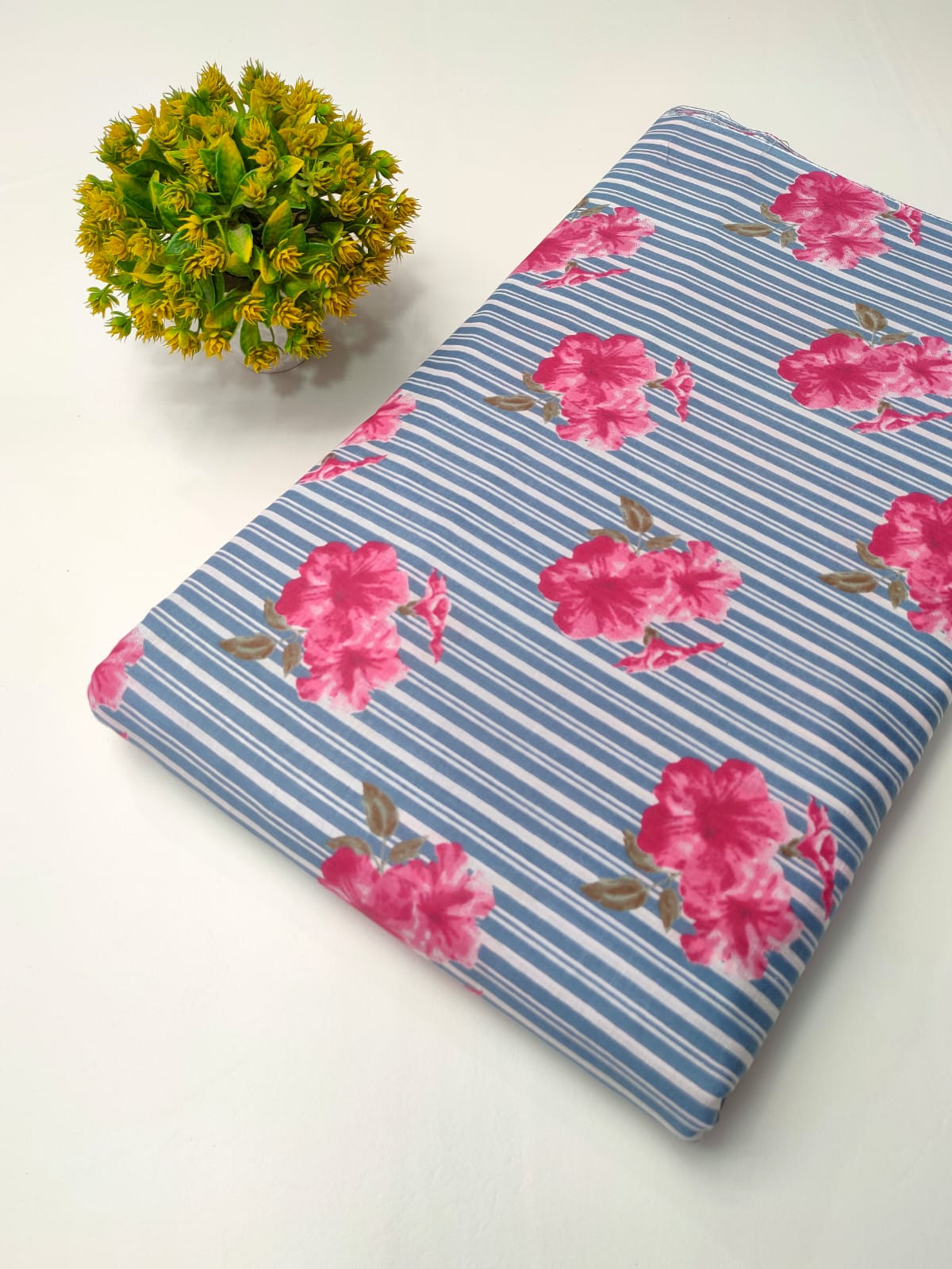 Latest cotton fabrics design